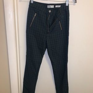 NWOT Hollister Plaid Legging Pants Size Small